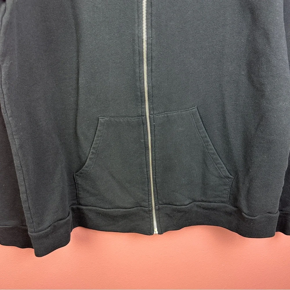 Goldsheep Black Stay Golden Zip Up Hoodie with kangaroo pocket size 2X Spray Can - Picture 3 of 7